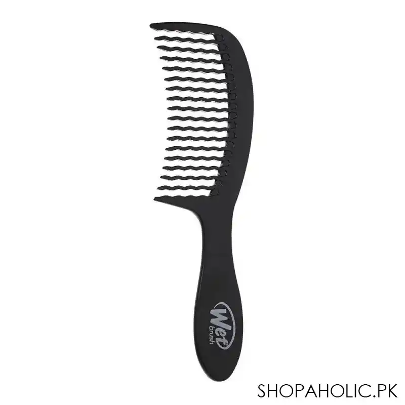 wet brush detangling comb, 0620w bk, black main image