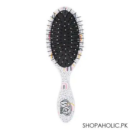 wet brush kids detangler hair brush, rainbow 2022, bwr837unic main image