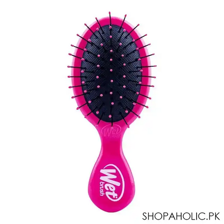 wet brush mini detangler hair brush pink, bwr832pink main image