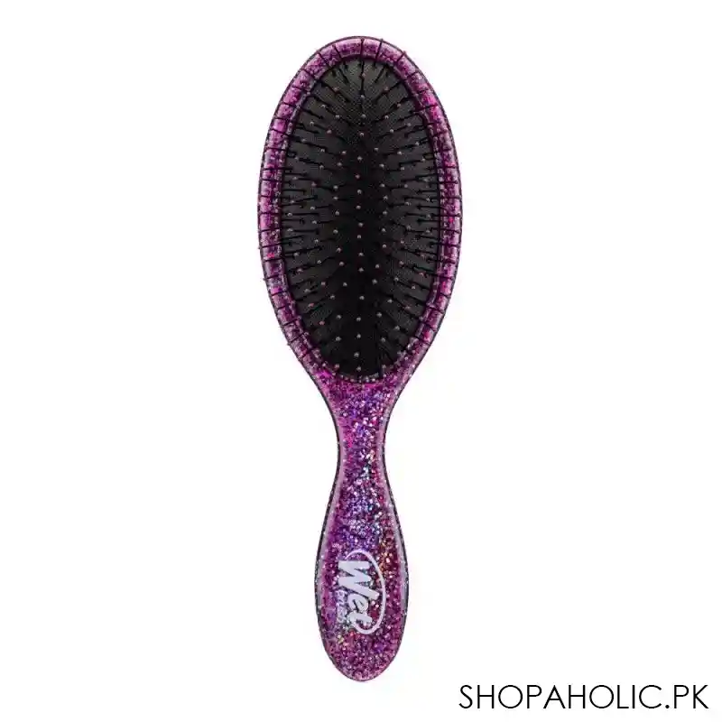 wet brush original detangler hair brush awestruck purple shimmer, bwr830awep main image