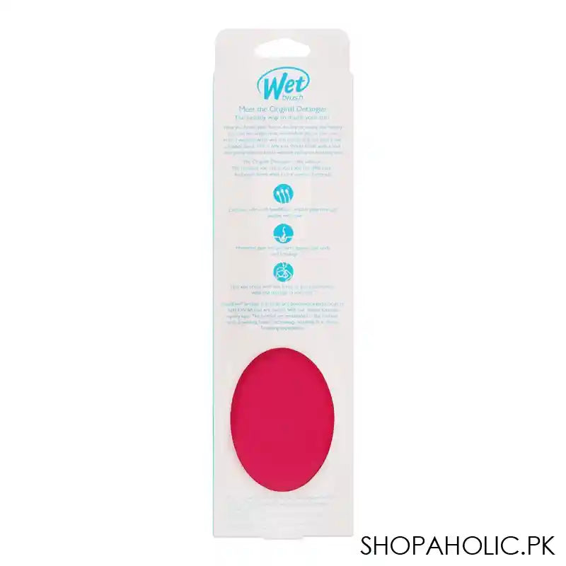 Wet Brush Original Detangler Hair Brush, Pink, BWR830PINK - Image 2