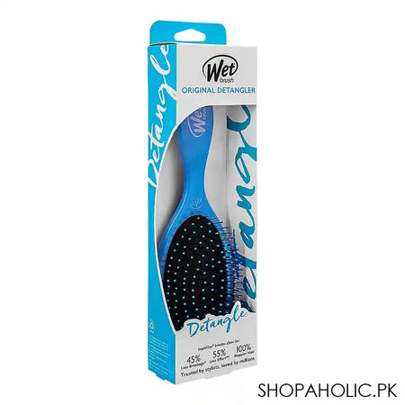 Wet Brush Original Detangler Hair Brush, Sky Blue, BWR830SKYD - Image 6
