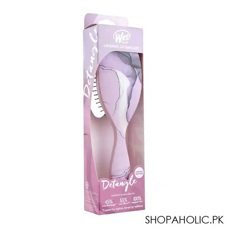 Wet Brush Original Detangler Hair Brush, Terrain Textures-Dusty Rose, BWR830TTDR - Image 2