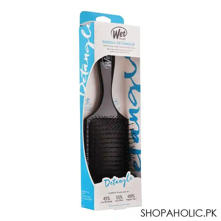 Wet Brush Paddle Detangler Hair Brush, Black, BWR831BLACK - Image 5