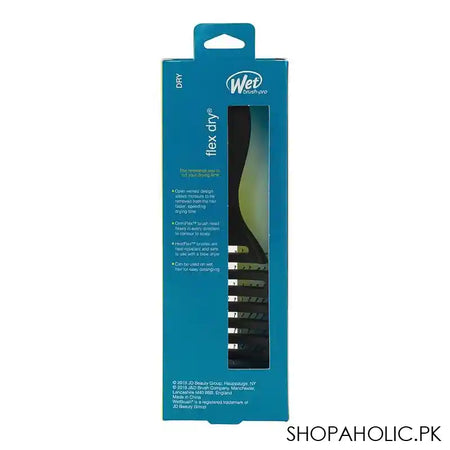 Wet Brush Pro Flex Dry Hair Brush, BWP800FLEXBK, Black - Image 2