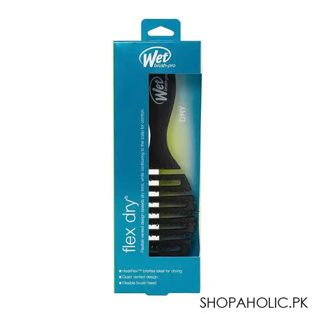 Wet Brush Pro Flex Dry Hair Brush, BWP800FLEXBK, Black - Image 3