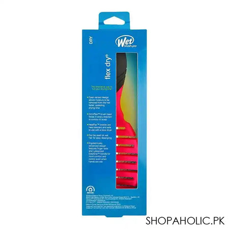 Wet Brush Pro Flex Dry Hair Brush, Pink, BWP800FLEXPK - Image 5
