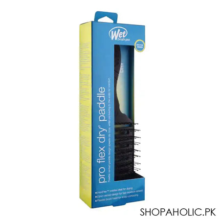 Wet Brush Pro Flex Dry Paddle Hair Brush, Black, BWP831FLEXBKP - Image 4