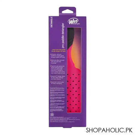 Wet Brush Pro Paddle Detangler Hair Brush, Pink, BWP831PINKNW - Image 2
