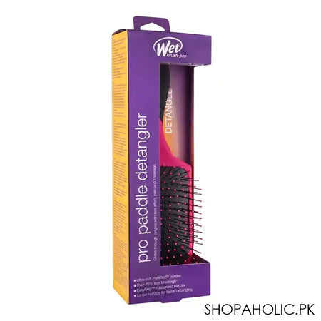 Wet Brush Pro Paddle Detangler Hair Brush, Pink, BWP831PINKNW - Image 4