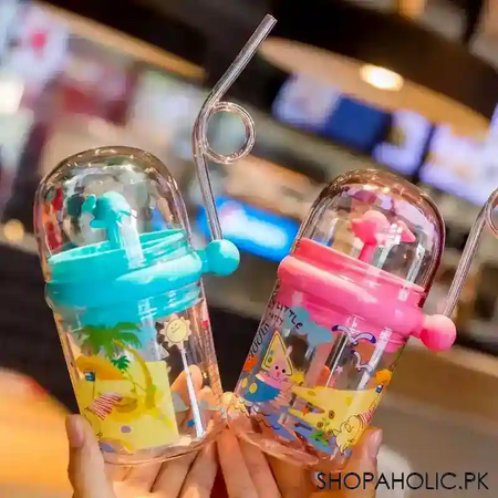 whale spray baby sippy cup with straw for kids   250ml image3
