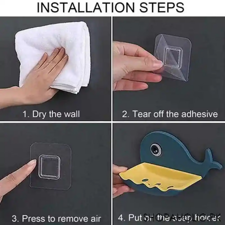 whale wall mounted soap holder image3