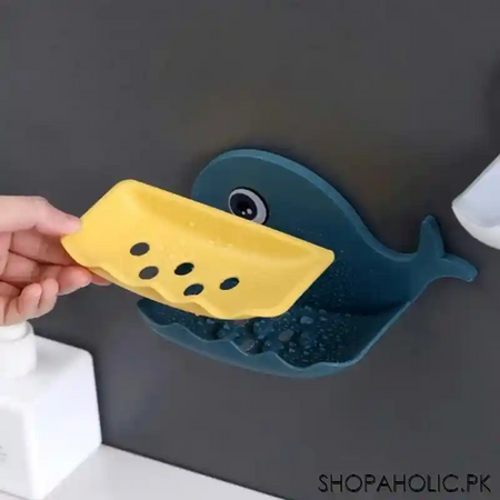 whale wall mounted soap holder image4