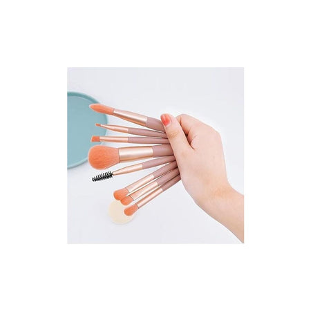 Lameila Travel Mini Makeup Brush Set, 8 Piece, Assorted Colors, #CXT044 - Image 4