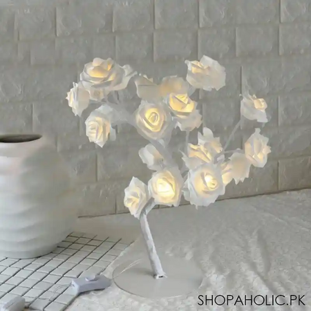 white flower tree stand light image4