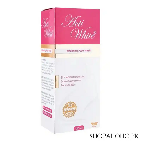 whiz laboratories acti white whitening face wash, for asian skin, 125ml image2