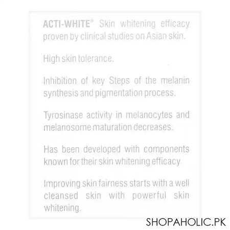 whiz laboratories acti white whitening face wash, for asian skin, 125ml image4
