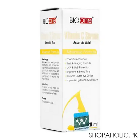 whiz laboratories bio one vitamin c serum, advanced formula, 20ml main image