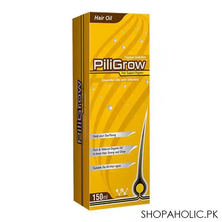 whiz laboratories piligrow topical solution hair oil, 150ml main image