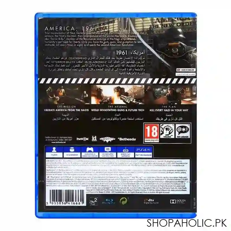 wolfenstein ii   playstation 4 (ps4) image2