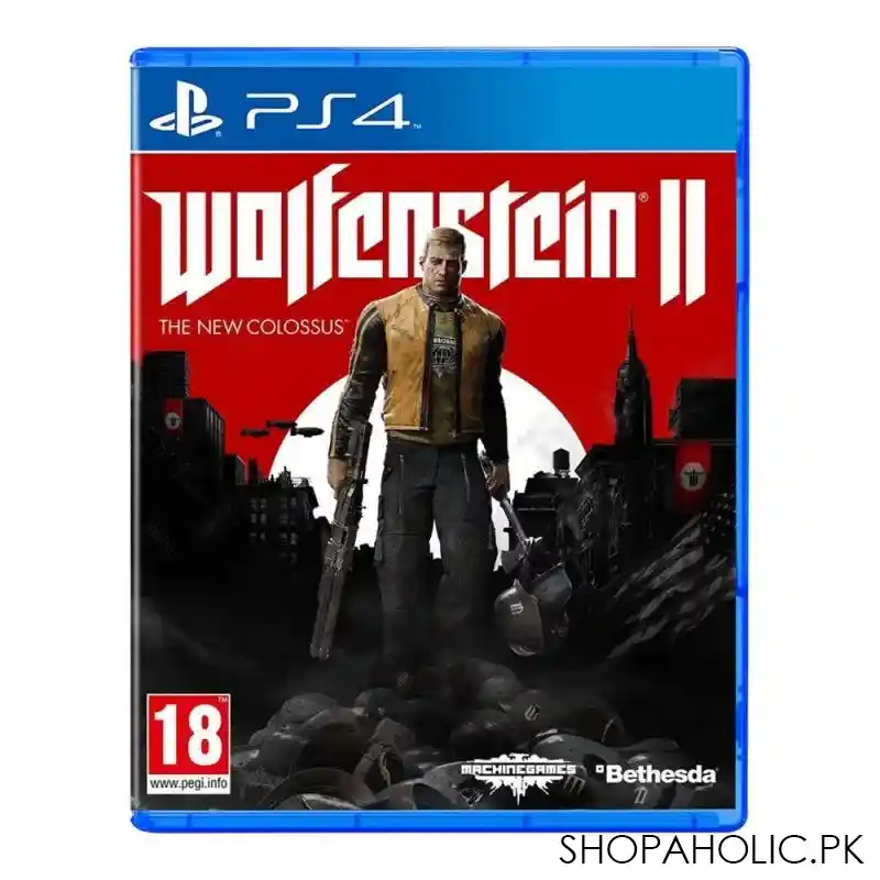 wolfenstein ii   playstation 4 (ps4) main image