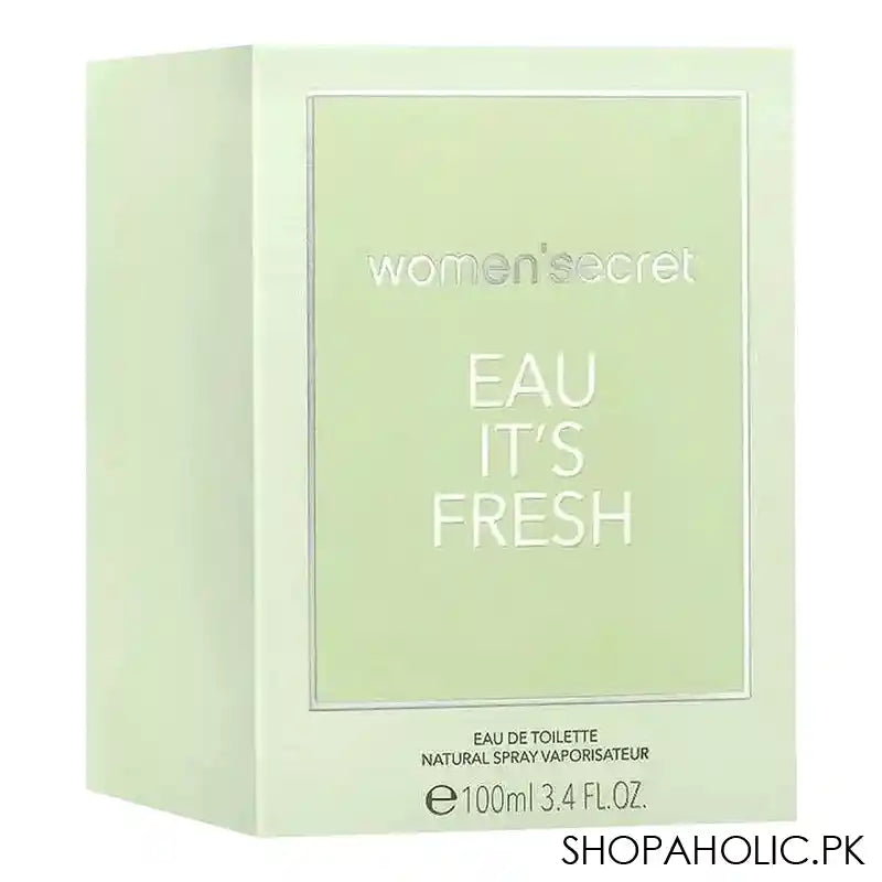 Women Secret Eau It's Fresh, Eau De Toilette, For Women, 100ml - Image 3