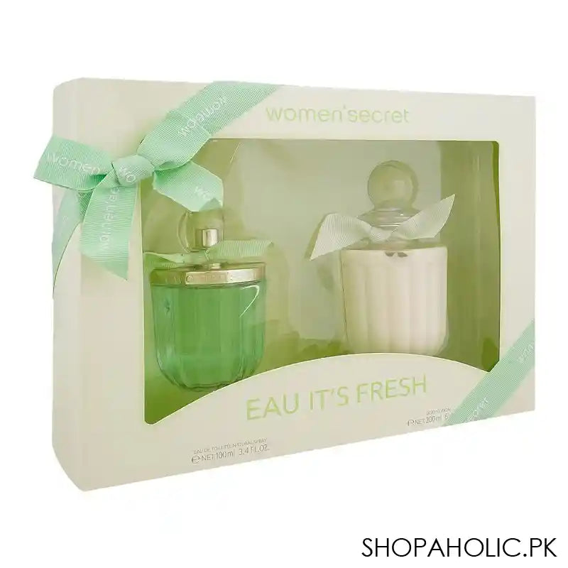 Women Secret Eau It's Fresh Gift Set, Eau De Toilette 100ml+Body Lotion 200ml - Main Image