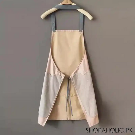 women wipeable kitchen apron image3