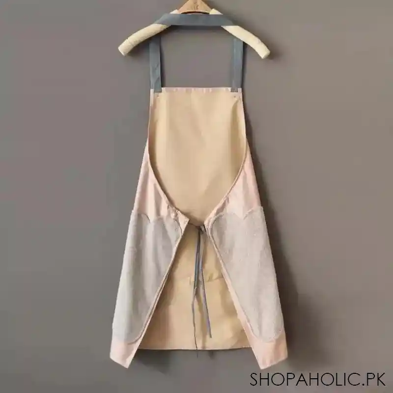 women wipeable kitchen apron image3