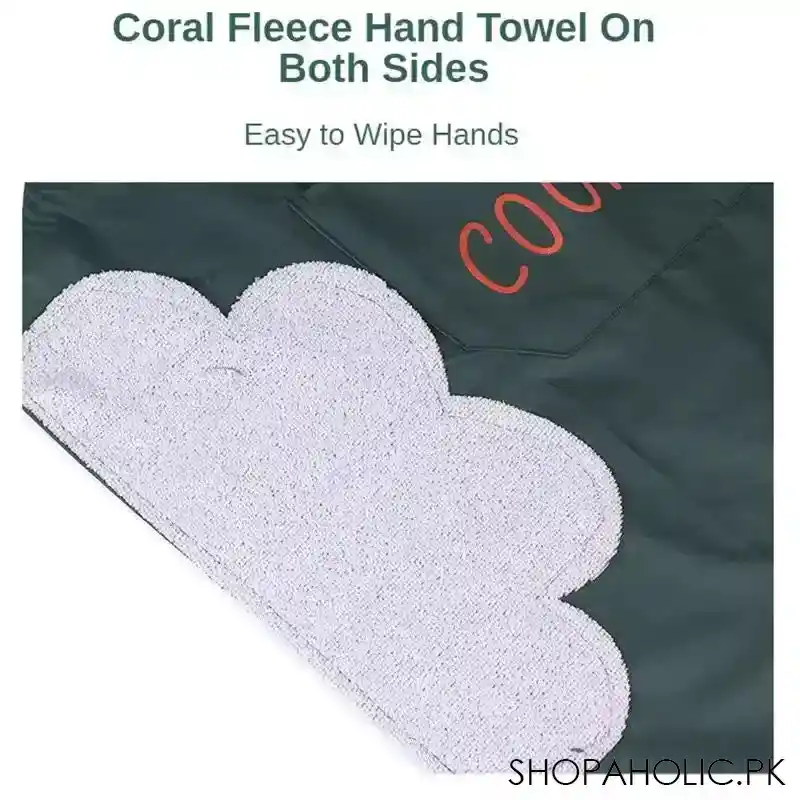 women wipeable kitchen apron image5