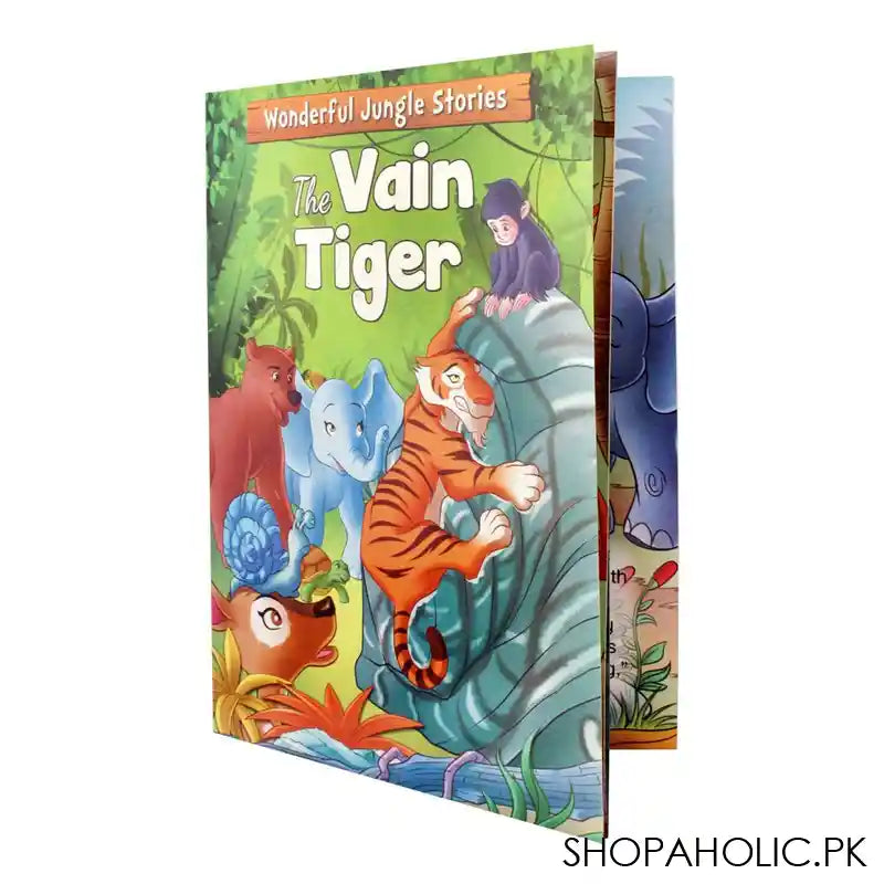 Wonderful Jungles Stories: The Vain Tiger Book - Main Image