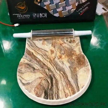 wood pattern double glaze chakra belan main image