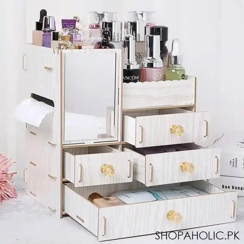 wooden multi storage organizer image4