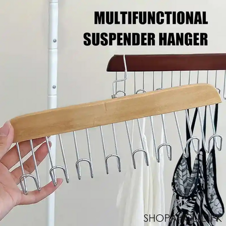 wooden suspender hanger main image