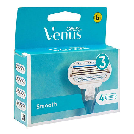Gillette Venus Smooth Cartridges, For Women's, 4-Pack - Main Image