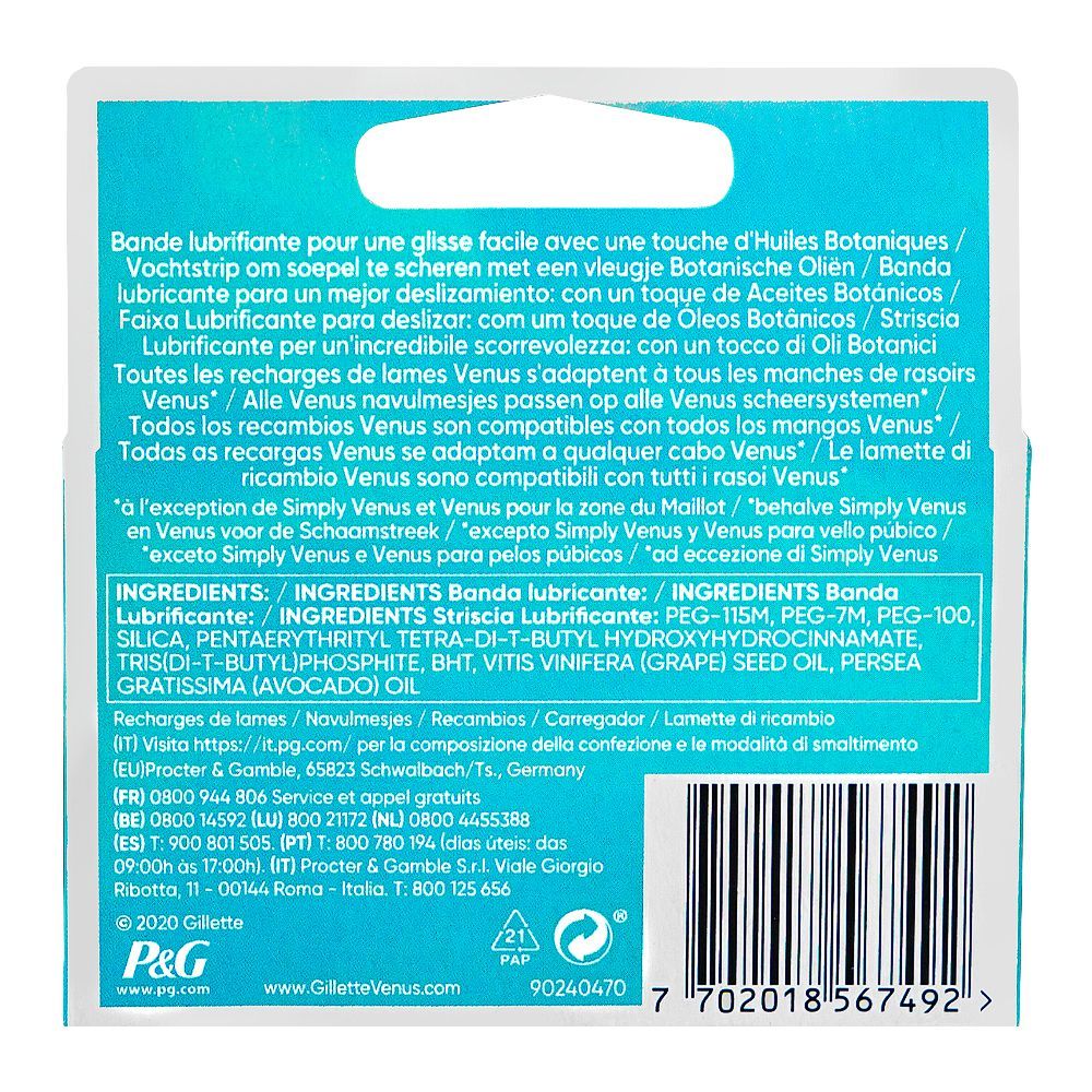 Gillette Venus Smooth Cartridges, For Women's, 4-Pack - Image 2