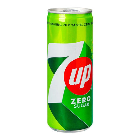 7UP Zero Sugar Can (Local) 250ml - Image 2