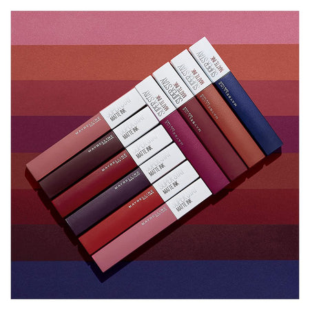 Maybelline New York SuperStay Matte Ink Liquid Lipstick 16HR Long-Lasting High Pigment Waterproof - 15 Lover - Image 7