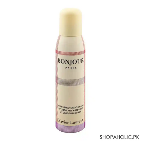 xavier laurent bonjour deodorant body spray, 150ml main image