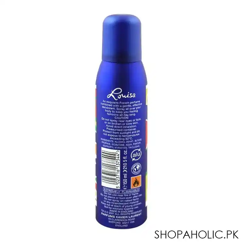 xavier laurent louisa women deodorant body spray, 150ml image2