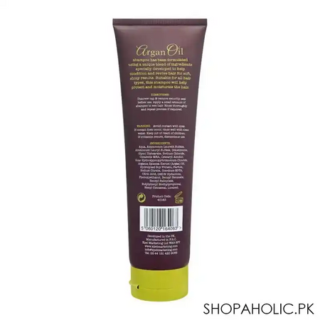 xhc argan oil hair shampoo, paraben & sls free, 300ml image2