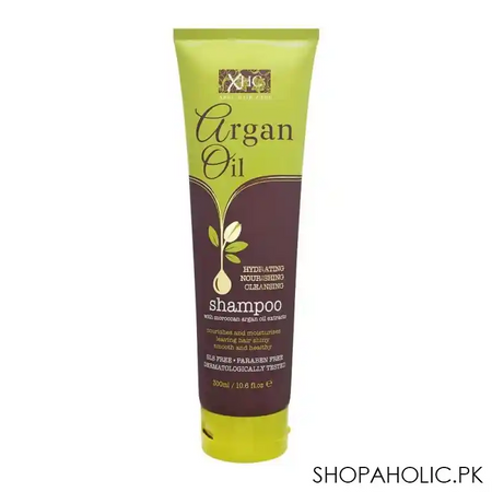 xhc argan oil hair shampoo, paraben & sls free, 300ml main image