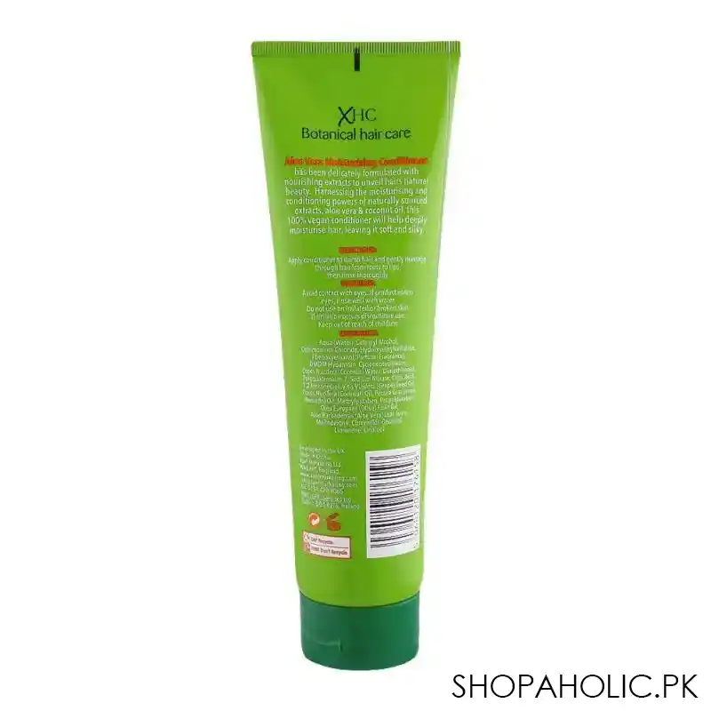 xhc botanical moisturising aloe vera vegan conditioner, 300ml image2