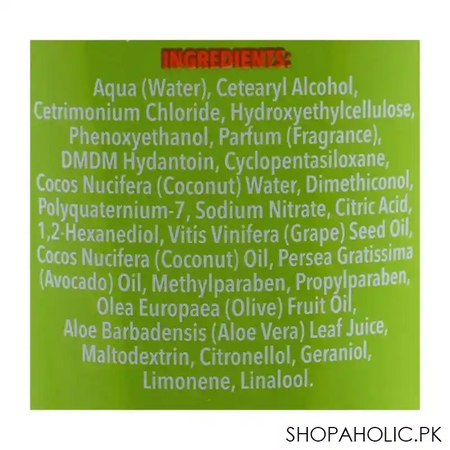xhc botanical moisturising aloe vera vegan conditioner, 300ml image3