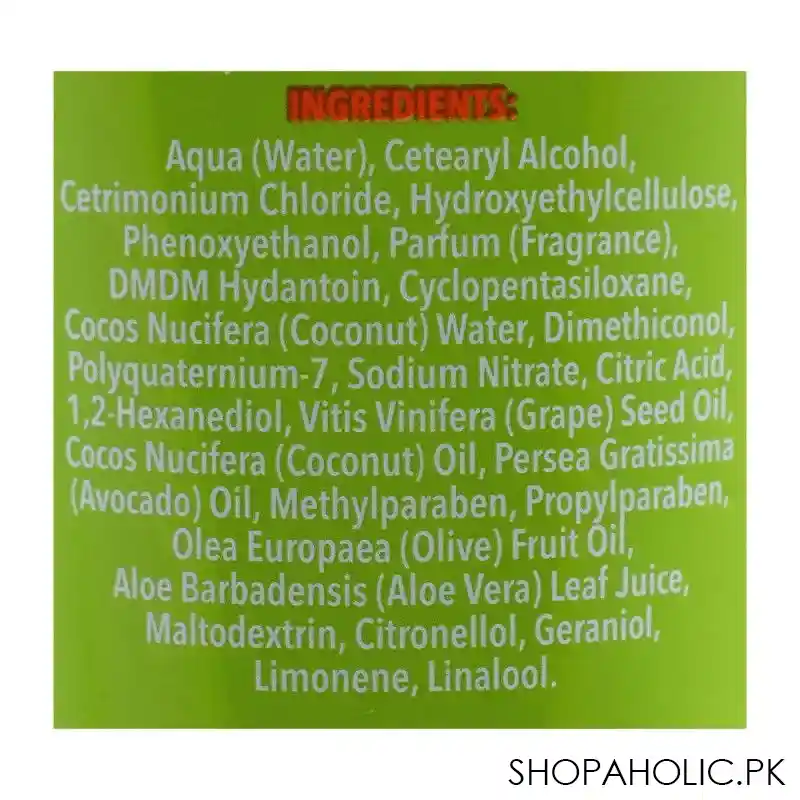 xhc botanical moisturising aloe vera vegan conditioner, 300ml image3