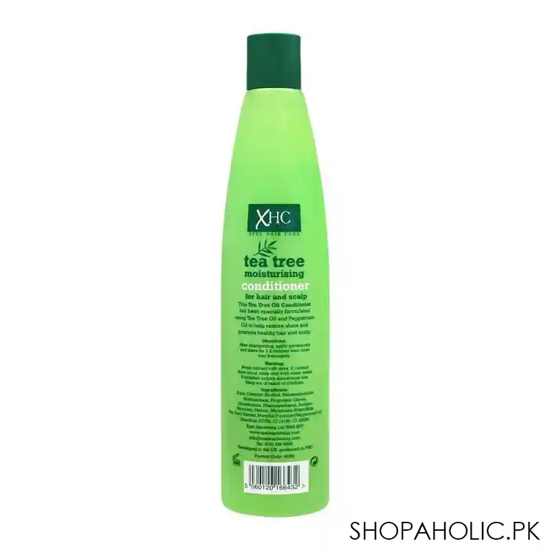 xhc tea tree moisturising conditioner, 400ml image2