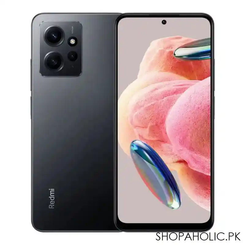 xiaomi redmi note 12 8/128gb, onyx gray, mobile set main image
