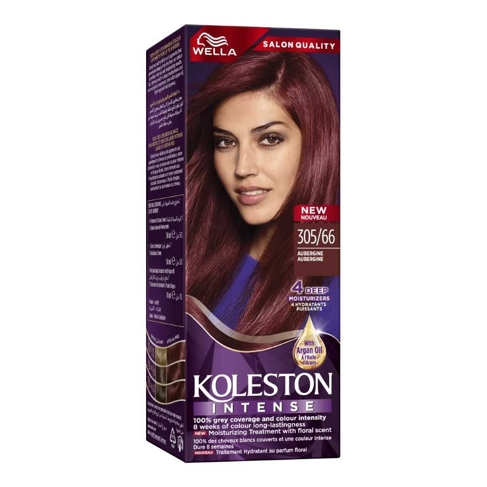 Wella Koleston Intense Hair Color, 305/66 Aubergine - Main Image