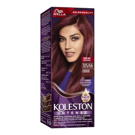 Wella Koleston Intense Hair Color, 305/66 Aubergine - Main Image