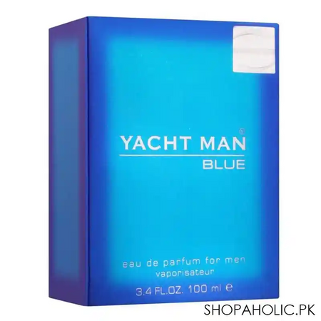 yacht blue eau de parfum for men, 100ml image2